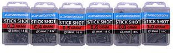 Cresta Stick Shot - Maat : Dia 3mm - 0.6gr