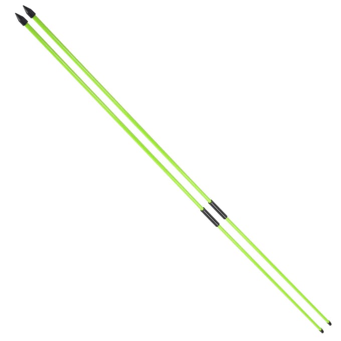 Bâtons d'alignement de golf en fibre de verre, 2 sections, pliables, indicateur de direction, AidGreen