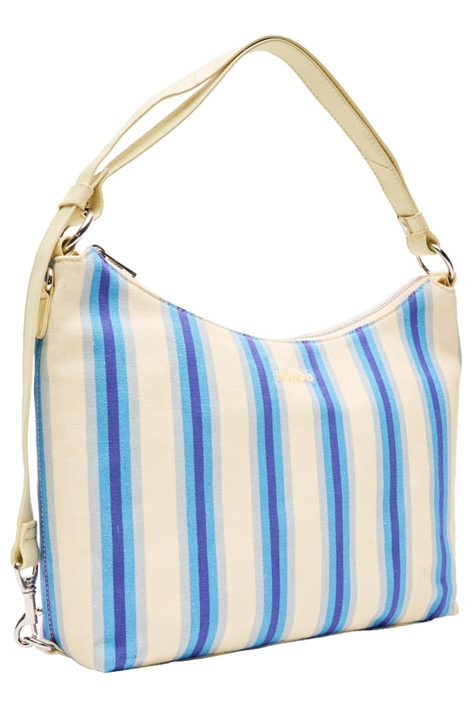 Núnoo Rio Canvas Blue Stripes Größe: OS | Handtaschen Outlet | Damen | Blau