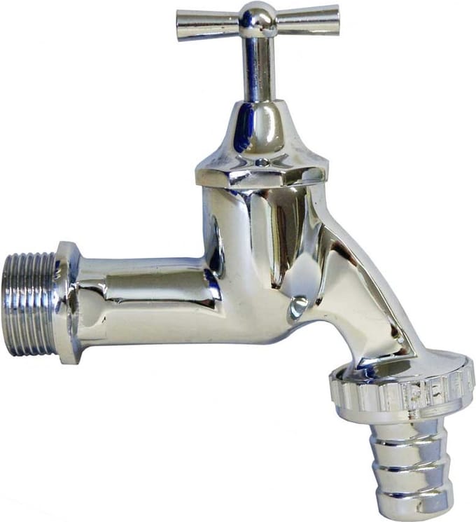 Tapkraan chrome 3/4"