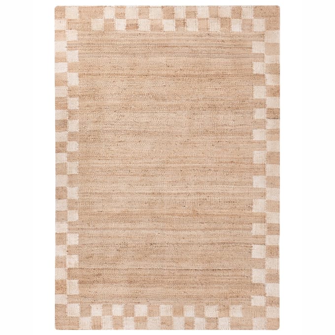 BEED - Vloerkleed - Lichtbeige - 160 x 230 cm - Jute
