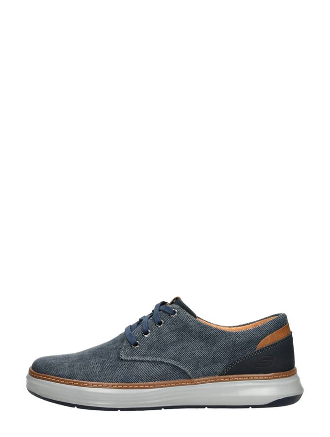 Skechers Moreno - Ederson Heren Veterschoenen - Navy
