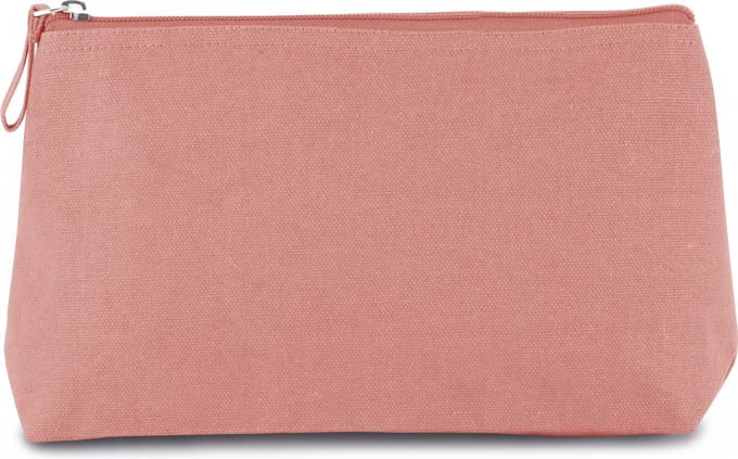 Kimood Toilettas van katoen KI0727 - Dusty Pink - One size