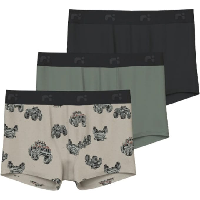 Name It Kinder boxershorts jongens nkmboxer monster trucks 3-pack
