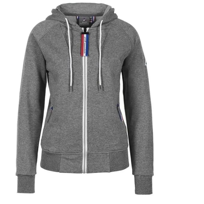 Damesfleece hoodie met volledige rits Peak Mountain Andore