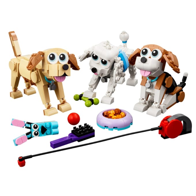 LEGO 31137 Schattige honden Bouwsets