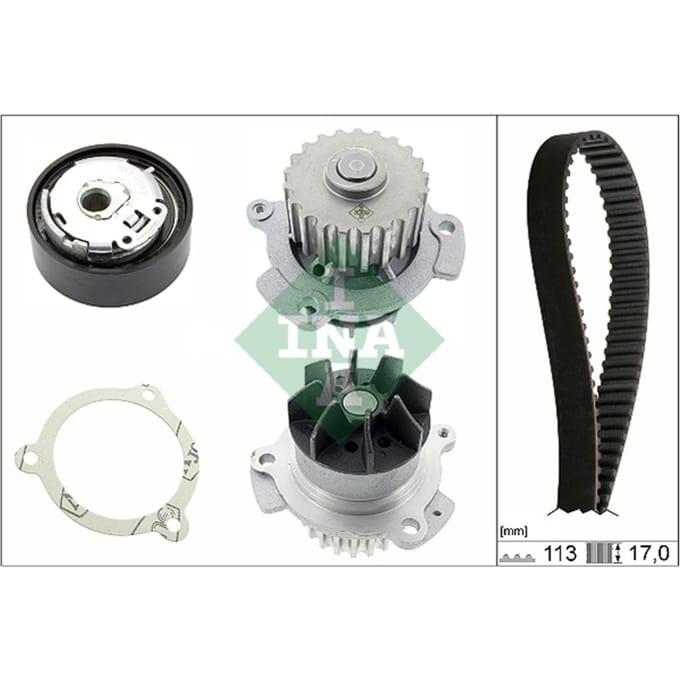 Schaeffler Ina Waterpomp + distributieriem set INA 530 0663 30