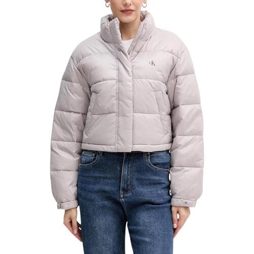 Donsjas Calvin Klein Jeans SHINE CROP PUFFER JA LV047D504G