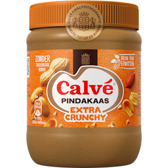 Calvé Calve Extra Crunchy Pindakaas - 350 g