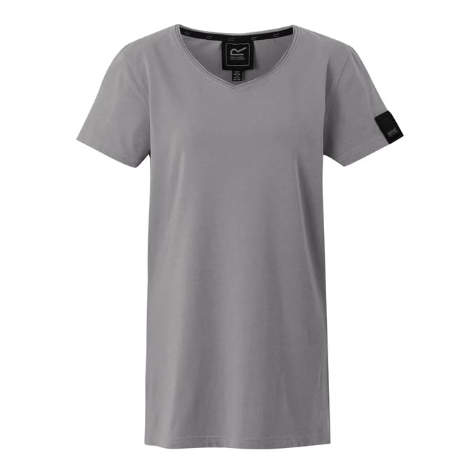 Dames-T-shirt met v-hals Regatta Elkie