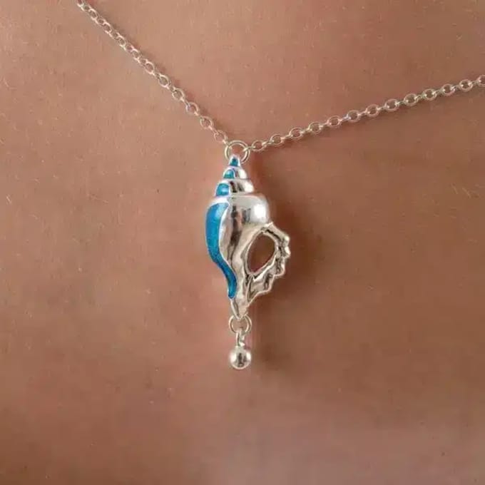 Sylvie Monthulé | Bodychain Sieraad | Shell Ocean Maat S