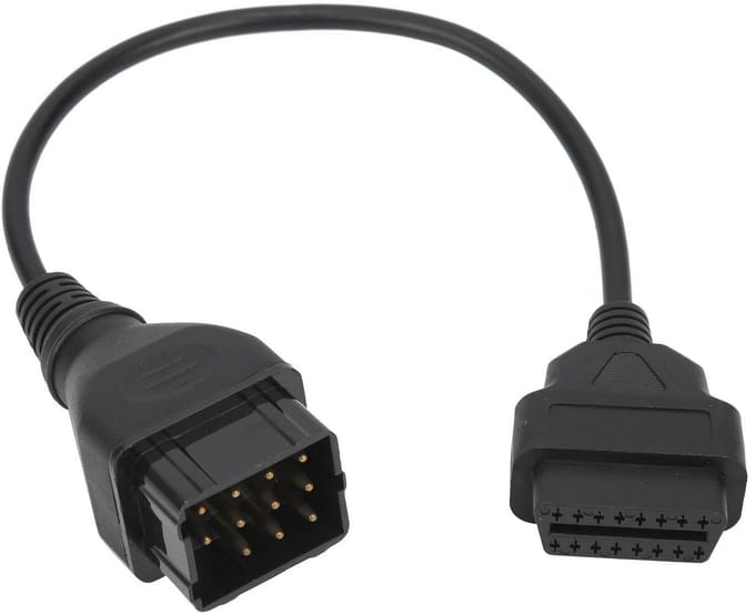 Cosensi - OBD2 Kabel voor Auto met 12-pins naar 16-pins