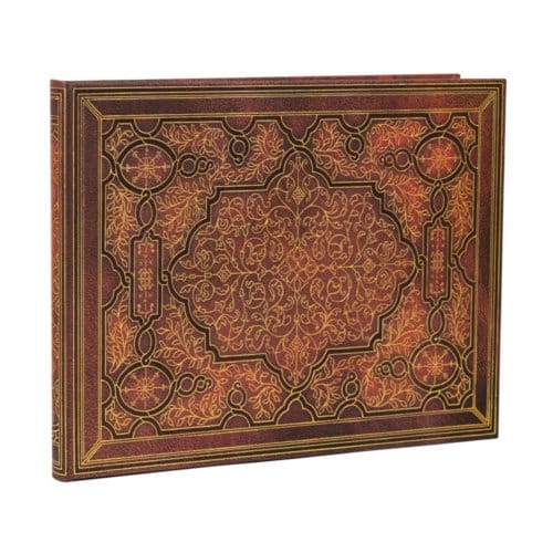 Paperblanks gastenboek, pacifica iron horse, hardcover, formaat 23 x 18 cm, blanco