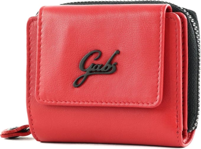 Gabs Leren Portemonnee GMONEY64 Wallet Fire Rood
