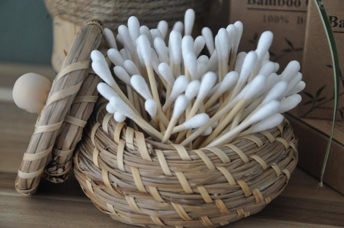 2 sets Bamboe oorstaafjes - Ecologisch - Wattenstaafjes - Milieu vriendelijk - Afbreekbaar