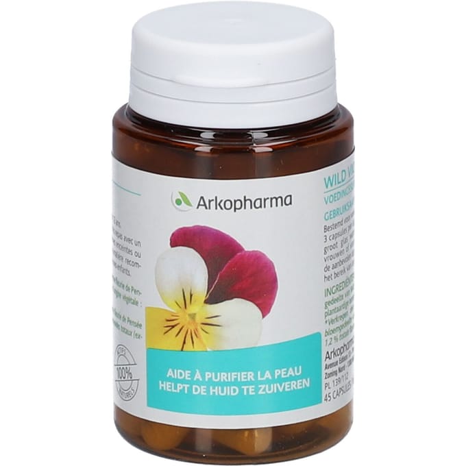 Arkopharma 3Kleur Viooltje Plantaardig 45 Capsules