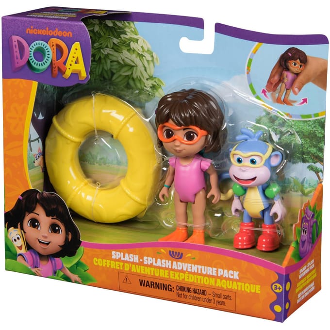 Spinmaster Dora the Explorer Figuren 2-pack - Dora & Boots Speelfiguren & personages