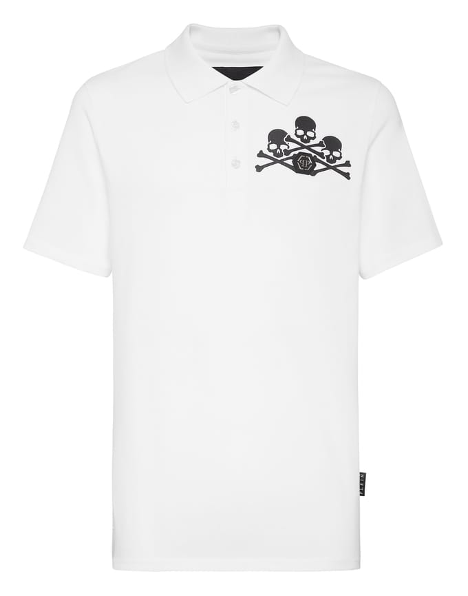 Poloshirt Skull
