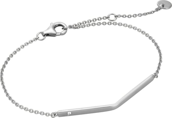Esprit ESBR00331117 Core armband - Zilver - Zilverkleurig