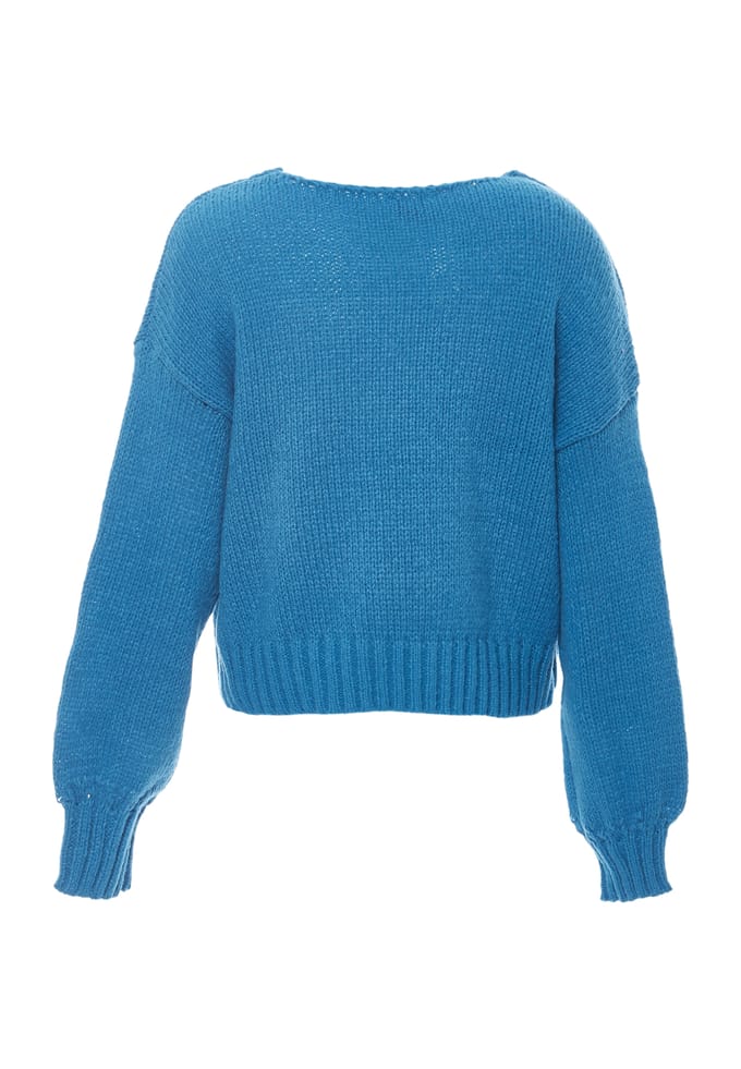 Mymo Jumper Dames turkoois