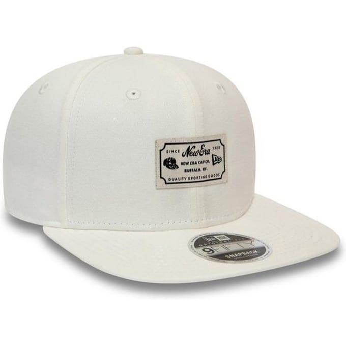 New Era SCRIPT PATCH 9FIFTY Cap - White - M/L