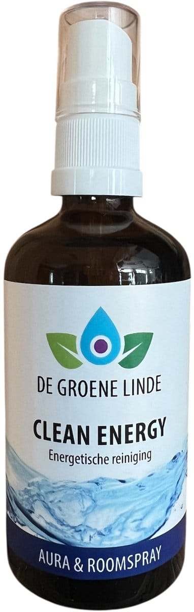 De groene linde - clean energy - roomspray - auraspray - 100 ml