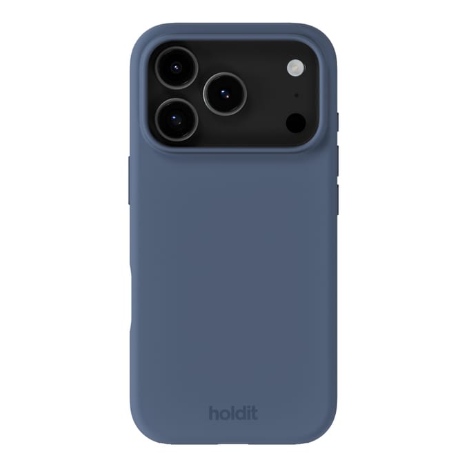 Holdit Silicone Case geschikt voor Apple iPhone 17 Pro Max - Pacific Blue