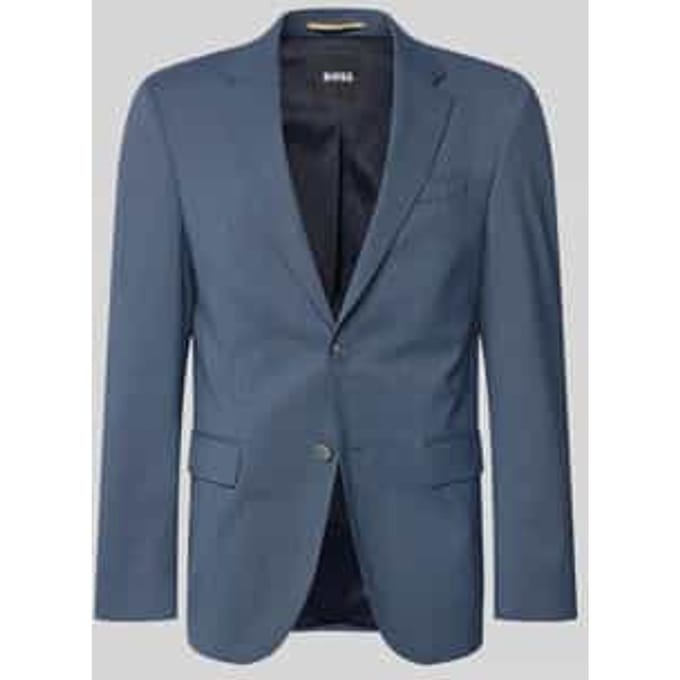 Regular fit colbert van scheerwolmix model 'JASPER'