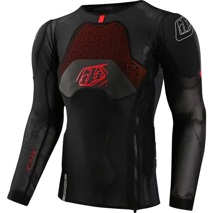 Troy Lee Designs Stage Ghost D30 Lange Mouwen Basislaag Zwart M Man