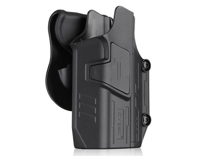 Mega Fit Compact Universeel Rechtshandig Holster Met Paddle Bevestiging