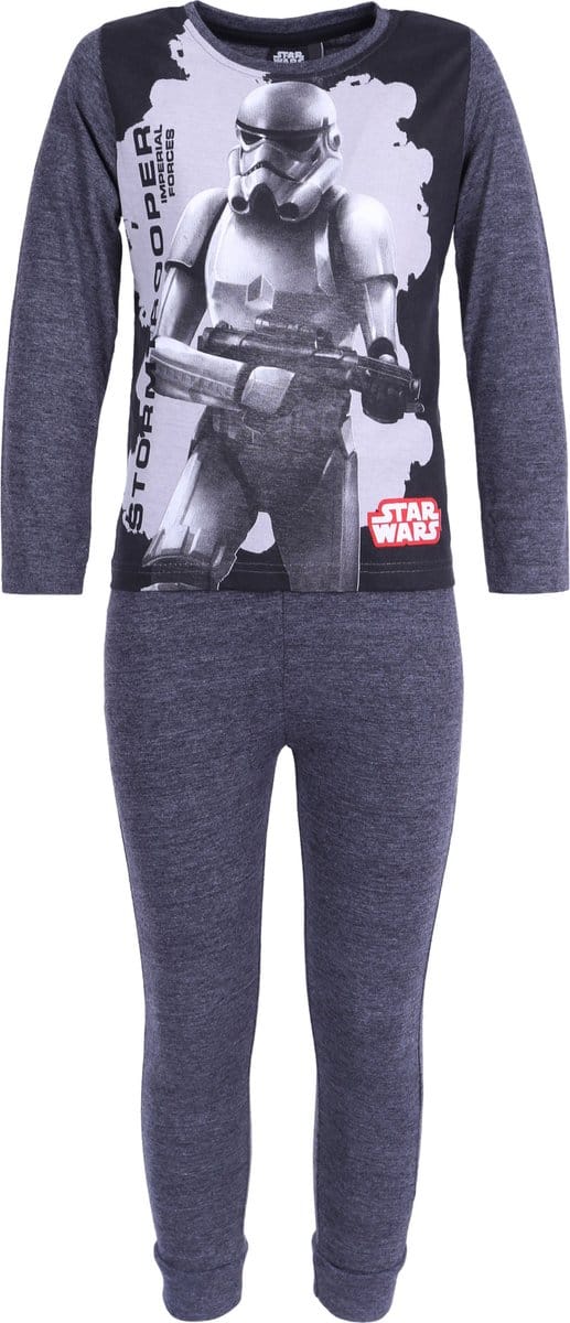 Donkergrijze STAR WARS jongenspyjama