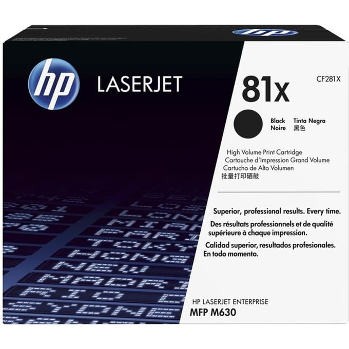 Tonercartridge hp cf281x 81x zwart
