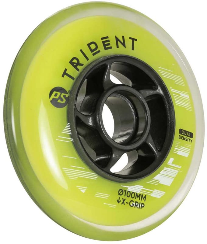 Powerslide Trident Dd X-grip Schaatswielen Goud 80 mm
