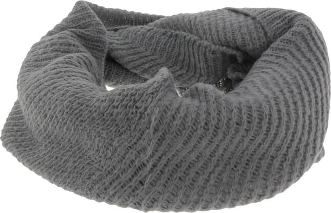 Behave Colsjaal - Sjaal - Gebreid - Unisex - Grijs - 80x40 cm