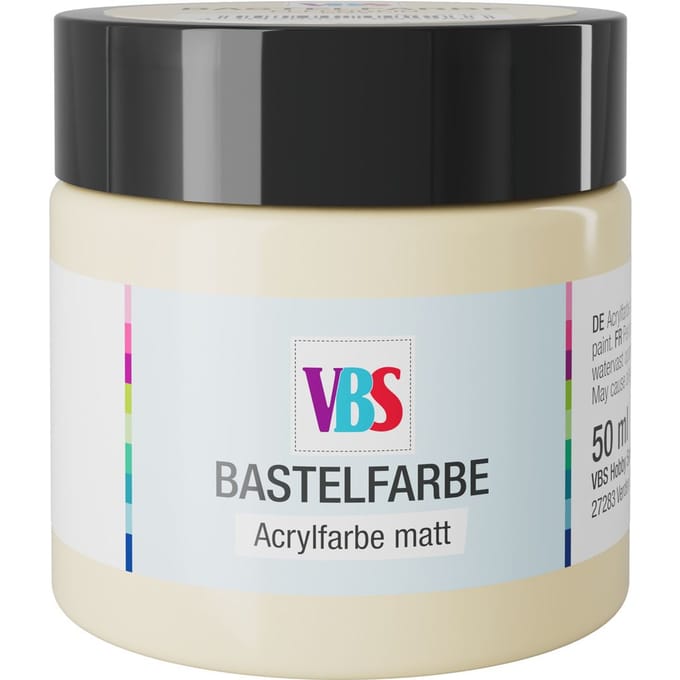 VBS Knutselverf, 50 ml - Ivoorkleurig