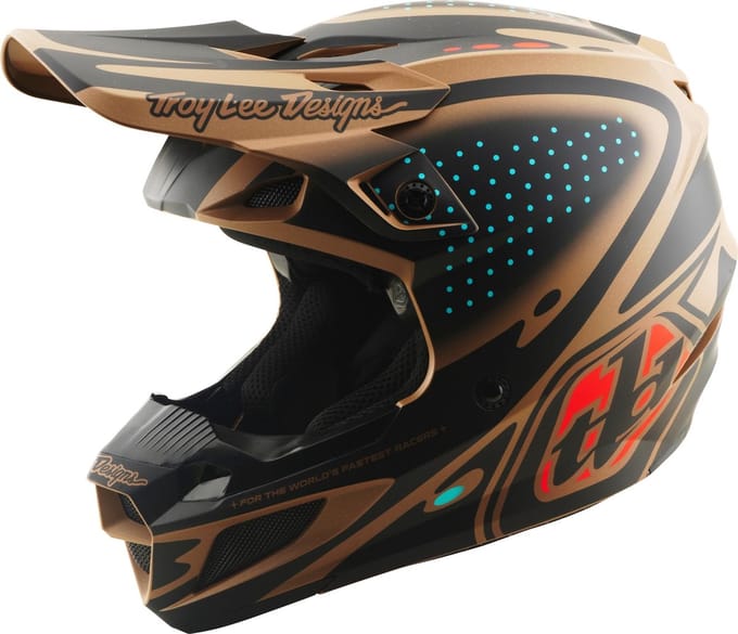 Troy Lee Designs SE5 Polycarbonate MIPS The Line Motocrosshelm -
