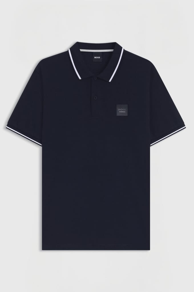 Boss Equestrian Paul Polo Patch Heren XL Sky Captain