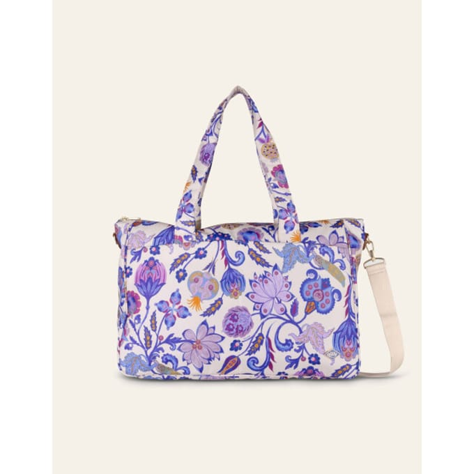 Oilily schoudertas Wynda Overnighter Shifting Sand kleurrijke