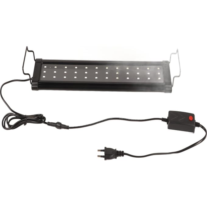 LED Aquariumlamp Volledig Spectrum 3 Modi Aquariumlamp met Uitschuifbare Beugel voor Zoetwateraquarium gray