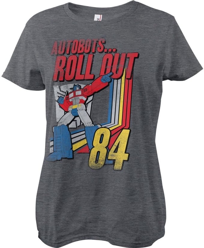 Transformers Autobots - Roll Out Girly Tee dames-T-shirt donker/heather