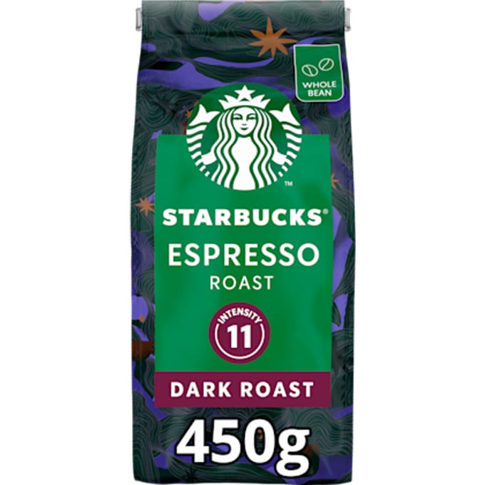 Starbucks Espresso Dark Roast koffie - koffiebonen (450 gram)