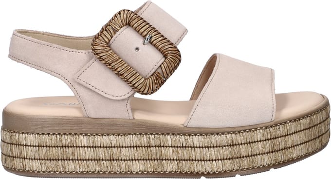 Gabor 562 Sandalen - Dames - Beige - Maat 42