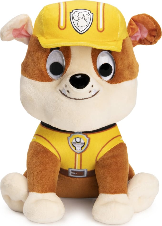 Spinmaster PAW Patrol Pluche - Rubble 23cm Knuffels en pluche