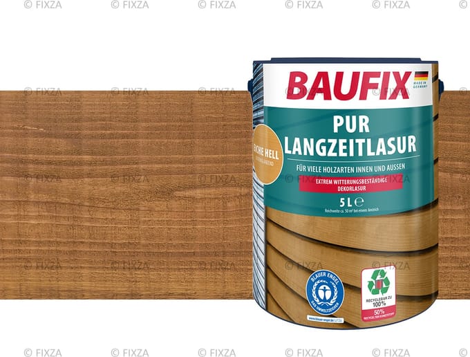 BAUFIX PUR Houtbeits licht eiken 5 Liter
