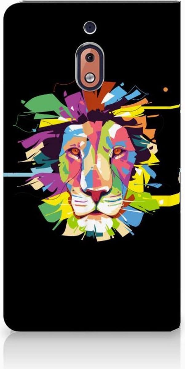 Nokia 2.1 2018 Magnet Case Lion Color
