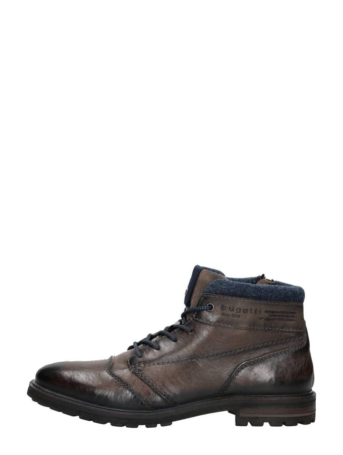 Bugatti Masat Comfort Veterschoenen Hoog - donkergrijs - Maat 41