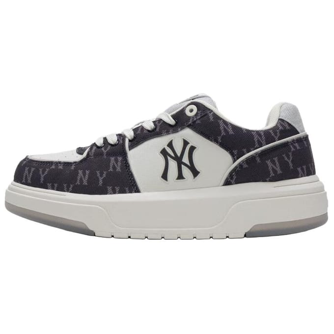 Baskets basses MLB Chunky Liner Denim Monogramme Unisexes Noir 3ASXM016N-50BKS 39 gray