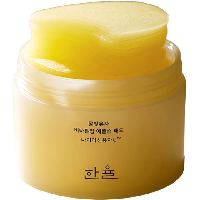Hanyul Dalbit Yuja Vita Tonifiant Pomme Zone Pad 105ml (60 tampons) beige