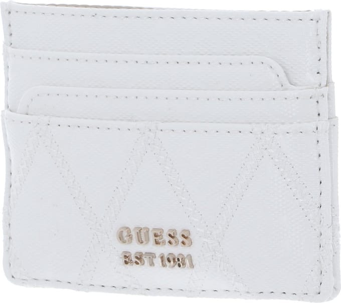 GUESS Kaarthouder Adi SLG Card Holder White Wit