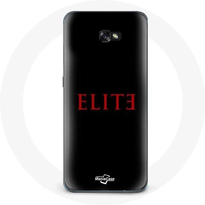 Case voor Samsung Galaxy A5 2017 Elite Seizoen 5 Rood Logo Zwarte Achtergrond